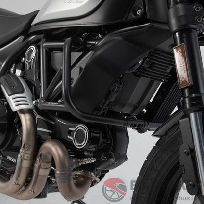 Crash Bar Black Ducati Scrambler Models - Sw-Motech Protection