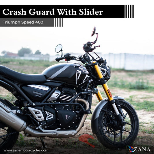 Triumph Speed 400 Protection - Crash Guard W/ Slider Zana Engine