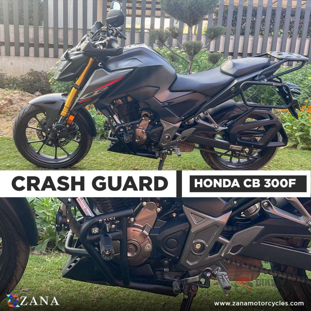 Crash Guard With Sliders For Honda Cb300F - Zana Protection