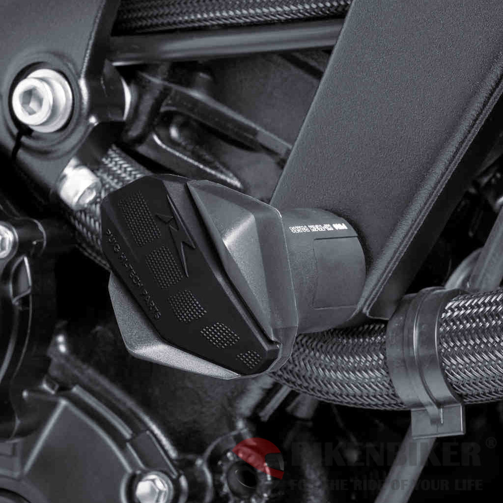 Crash Pads Spares R12 For All Motorcycles-Puig Black Protection