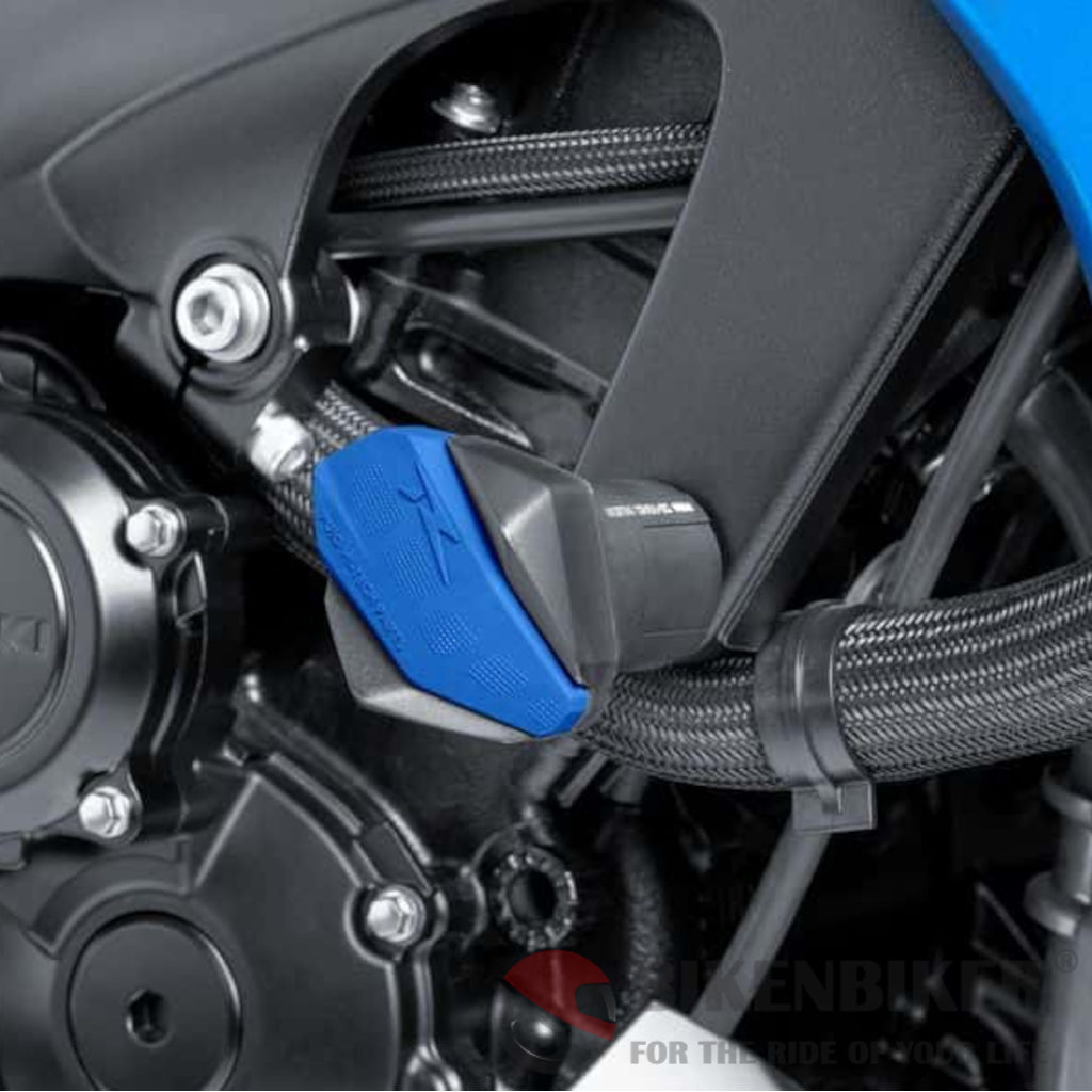 Crash Pads Spares R12 For All Motorcycles-Puig Blue Protection