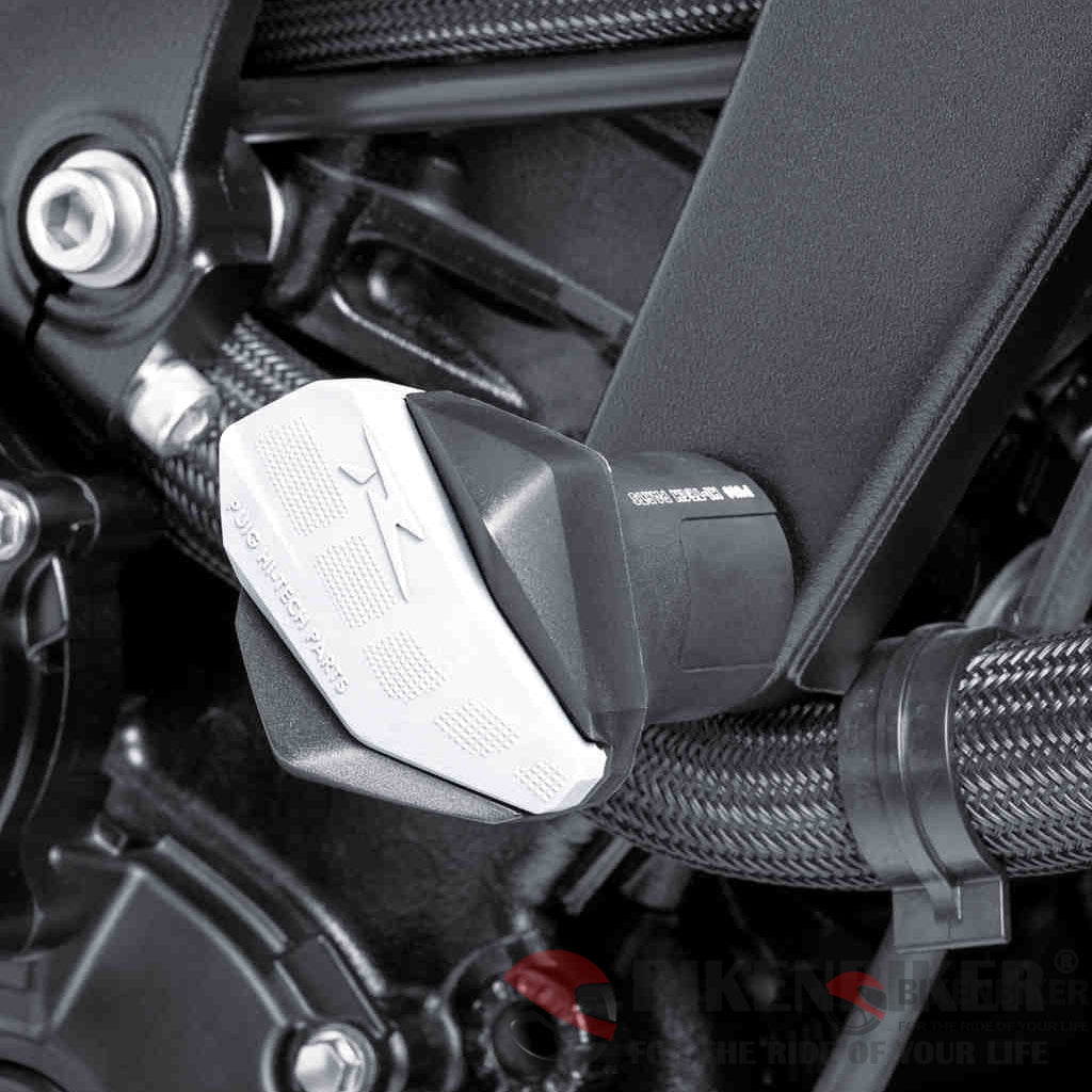 Crash Pads Spares R12 For All Motorcycles-Puig White Protection