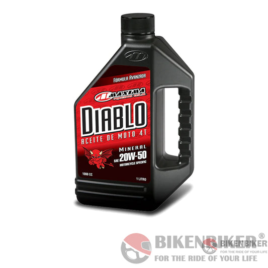 Diablo 4S Mineral - 20W50 Scooter Oil Maxima Oils Engine