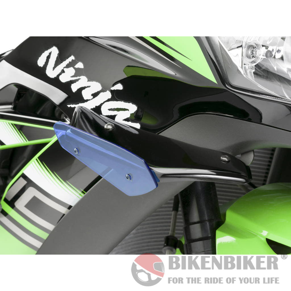 Downforce Sport Spoilers For Kawasaki Zx-10R 2016-Puig Blue Protection