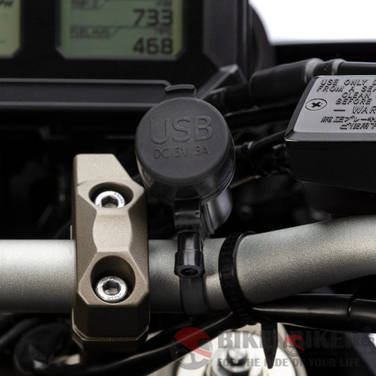 Dual Usb Hardwire Charger With Handlebar Mount-Ultimateaddons Power Accessories