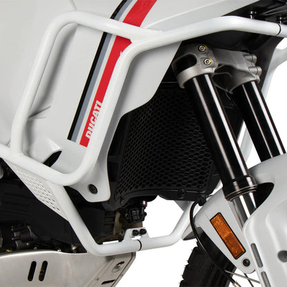 Ducati Desert X 2022+ Protection - Tank Guard Hepco & Becker White