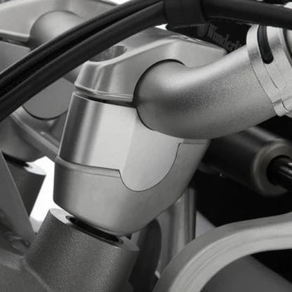 Ducati Desert X Ergonomics - Handlebar Risers Wunderlich