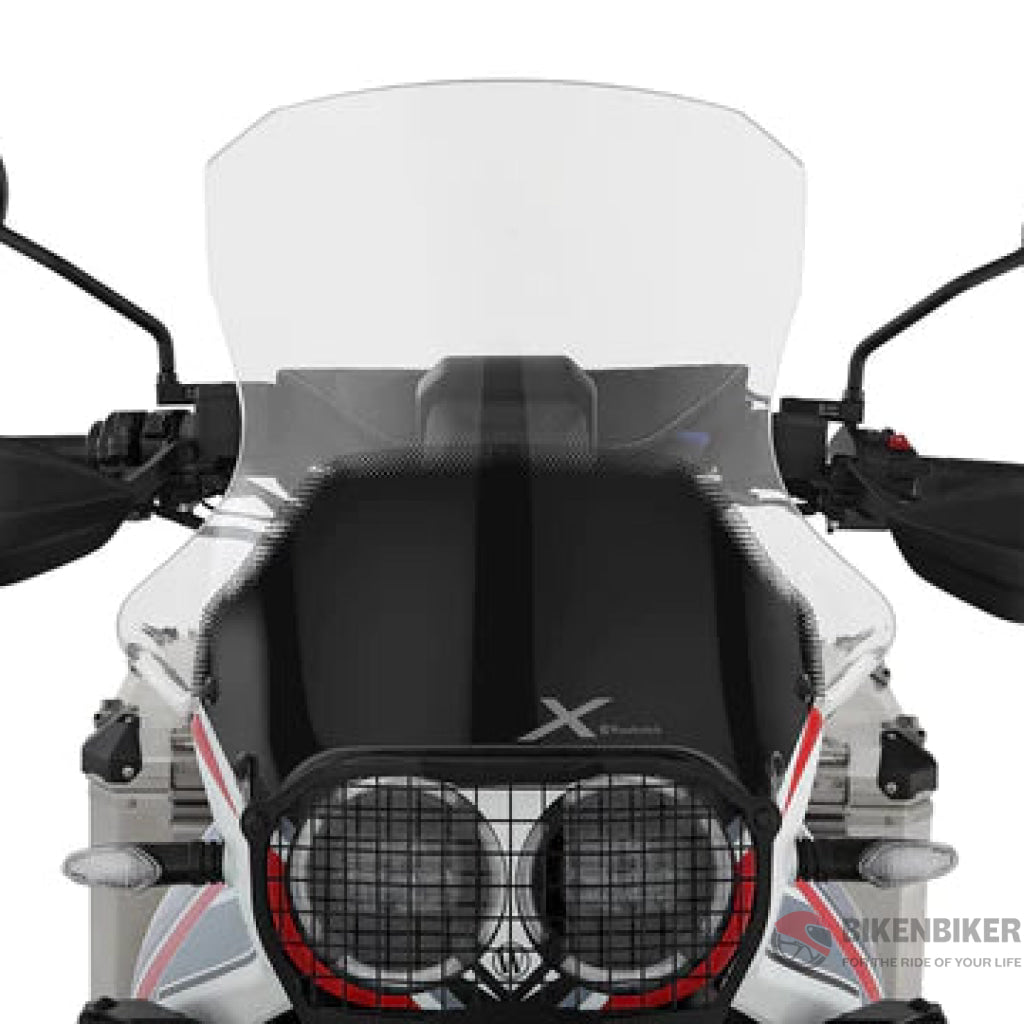 Ducati Desert X Ergonomics - Marathon Windscreen Wunderlich