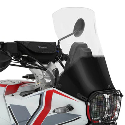 Ducati Desert X Ergonomics - Marathon Windscreen Wunderlich Clear