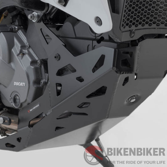 Ducati Desert X Sump Guard - Sw Motech Engine