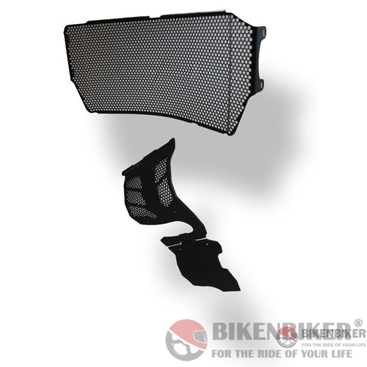 Ducati Monster 821 Engine Guard Protector And Radiator Set 2013 + Evotech Performance Protection