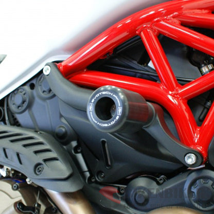 Ducati Monster 821 Frame Crash Protection - Evotech Performance
