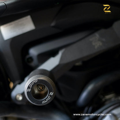 Ducati Monster 950 Protection - Zpro Frame Sliders Zana