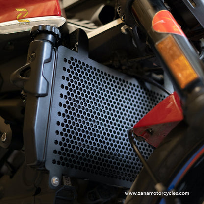 Ducati Monster 950 Protection - Zpro Honeycomb Radiator Grill Zana Guard