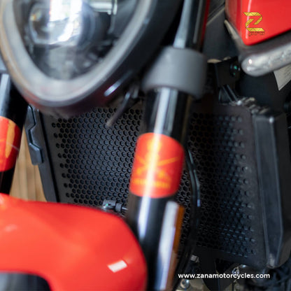 Ducati Monster 950 Protection - Zpro Honeycomb Radiator Grill Zana Guard