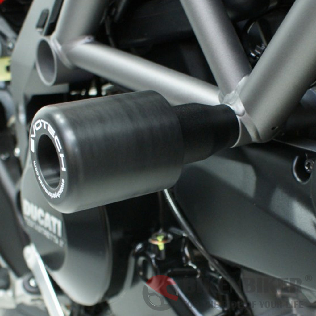 Ducati Multistrada 950/1200 S Crash Bobbins 2015 + Evotech Performance Fork Sliders