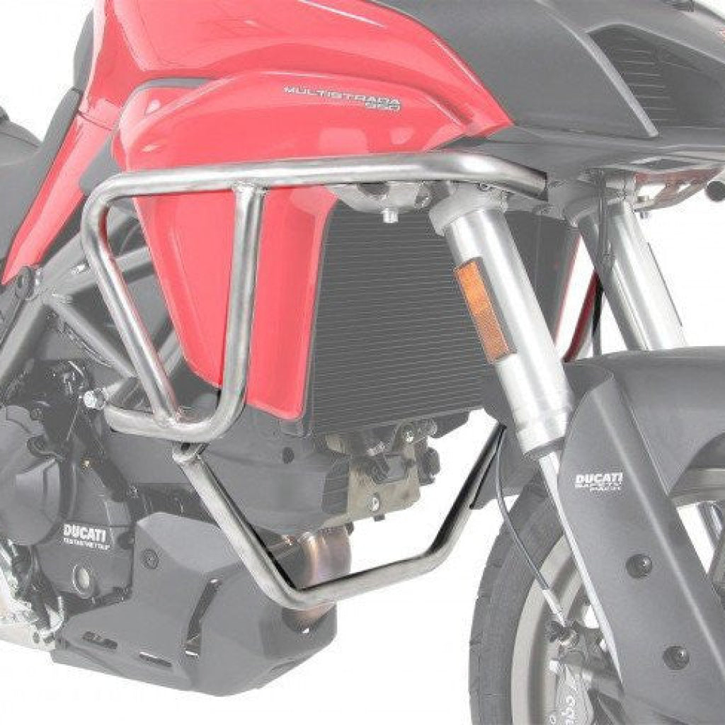Ducati Multistrada 950 Protection - Tank Guard Hepco & Becker Stainless Steel