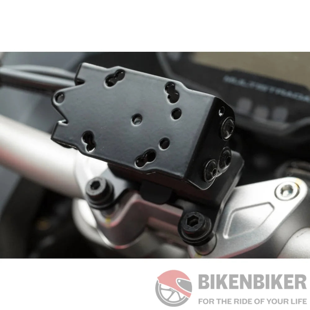 Ducati Multistrada/Enduro Ergonomics - Shock Absorbent Quick-Lock Gps Mount Sw-Motech