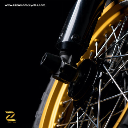 Ducati Scrambler Protection - Zpro Front Fork Sliders Zana Front Fork Bobbins