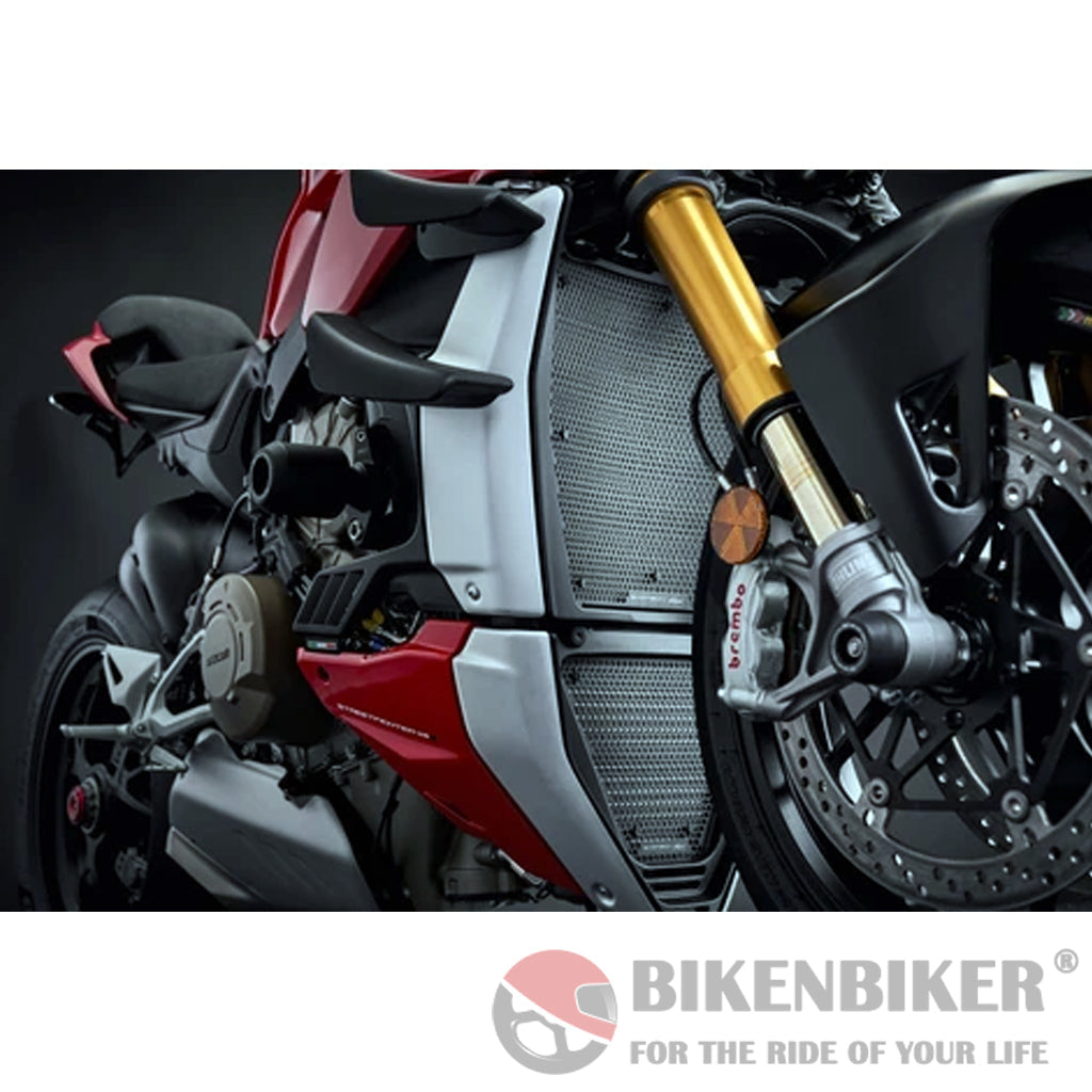 Ducati Streetfighter/Panigale V4/S Radiator Guard Set 2020+ - Evotech Performance Protection