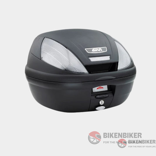 E370 Monolock Top Case - Smoked Reflectors Givi Topcase