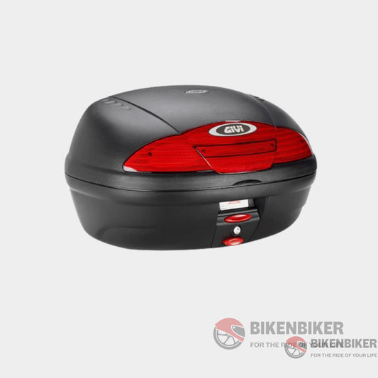 E450 Simply Ii Monolock Top Case - Red Reflectors Givi Topcase
