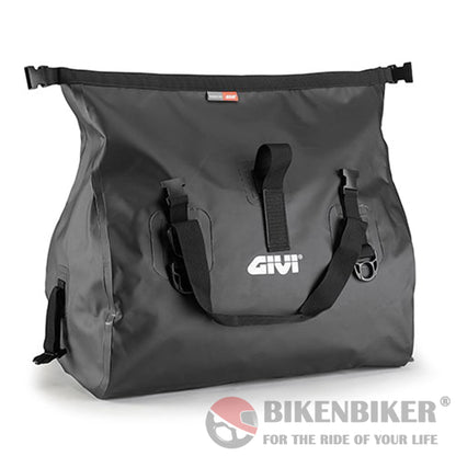 Ea115Bk Waterproof Cylinder Seat Bag 40 Litres Black - Givi Tail