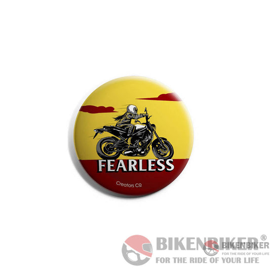 Fearless - Badge | Raw Badges