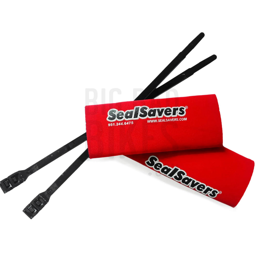 Fork Covers - Sealsavers 1 3/4Inch (44-50Mm) / Red Cover
