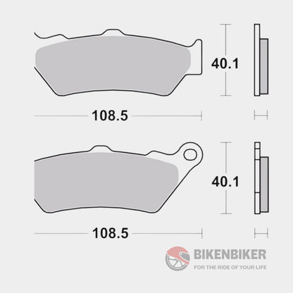 Front Brake Pads Carbon Ceramic - 07Bb0306- Brembo