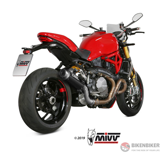 Gp Pro Slip On Exhaust For Ducati Monster 821 (2018 - 20) - Mivv On
