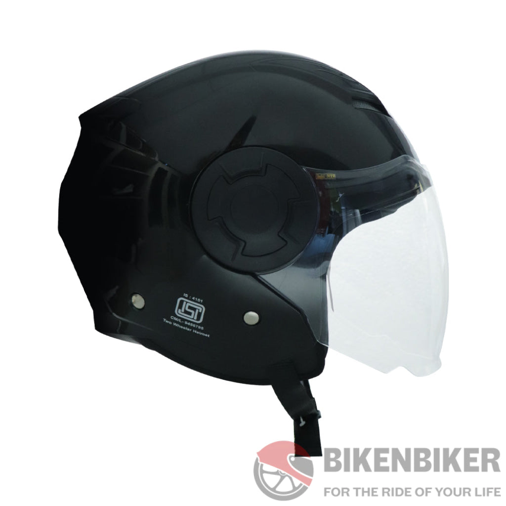 Tvs Half Face Dfl - Glossy Helmet