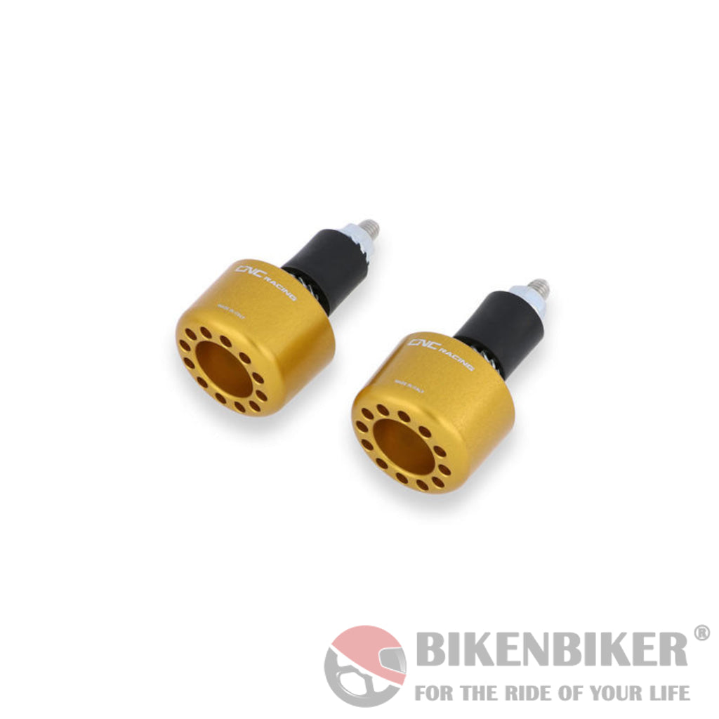 Handlebar Ends Boing For All Bikes - Cnc Racing Gold Bar End Weights