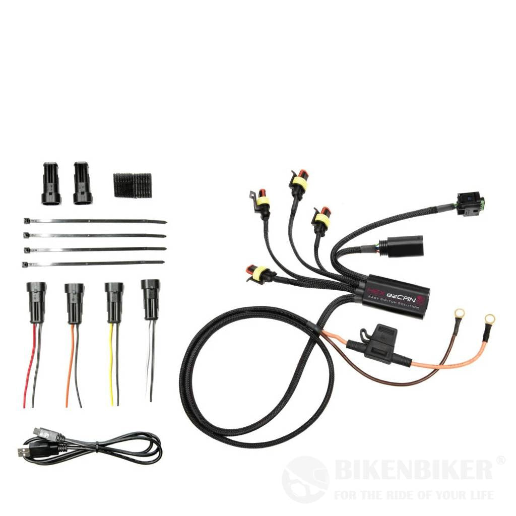 Harley Davidson Panamerica Hex Ezcan Laconia Accessory Manager Lighting Accessories