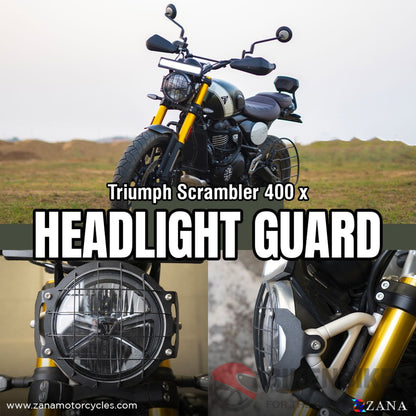 Headlight Grill Triumph Speed 400 / Scrambler X - Zana
