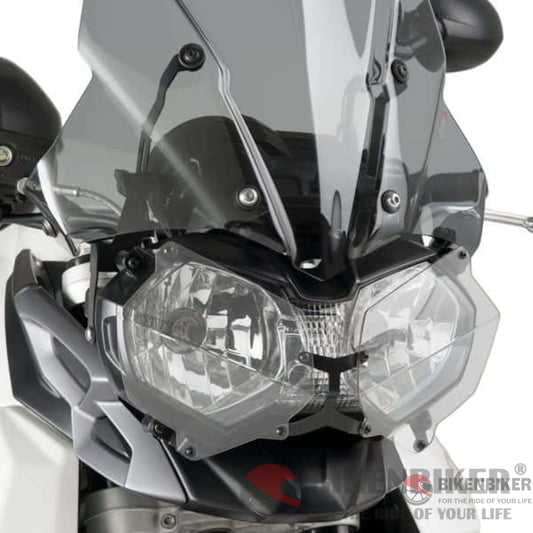 Headlight Protector For Triumph Tiger 800 2011-Puig Protection