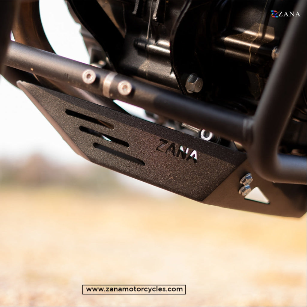 Honda Cb 300R Bash Plate (Aluminium)- Zana Backrest