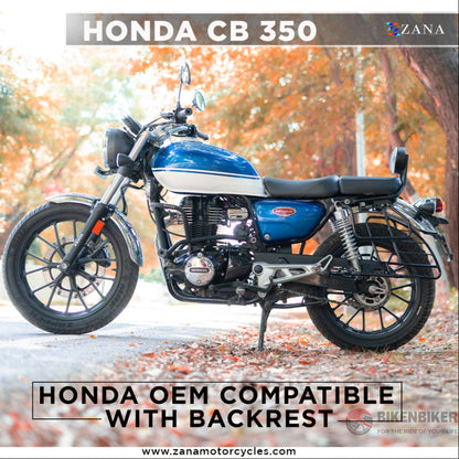 Honda Cb350 New Backrest - Zana