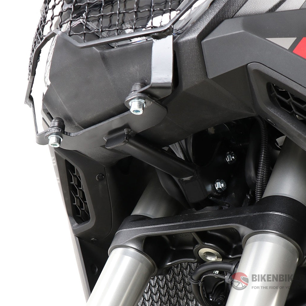 Honda Crf 1100L Africa Twin Adventure Sports Protection - Headlight Grill Adapter Kit Hepco & Becker