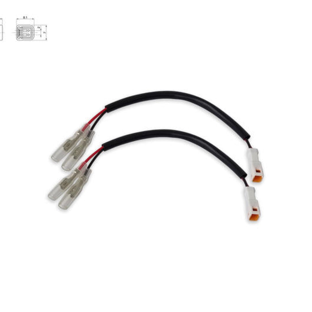 Indicators Cable Kit Plugs For Ducati - Cnc Racing Desert X/Mulitstrada V4 Cables