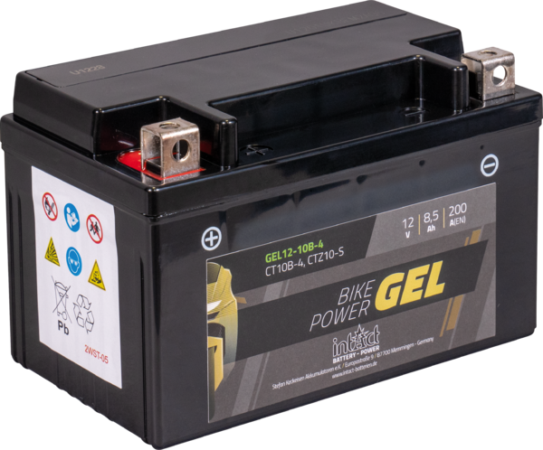 GEL Bike Battery YTZ10S-Intact Battery-Power