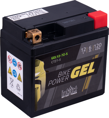 GEL Bike Battery YTZ7S -Intact Battery-Power