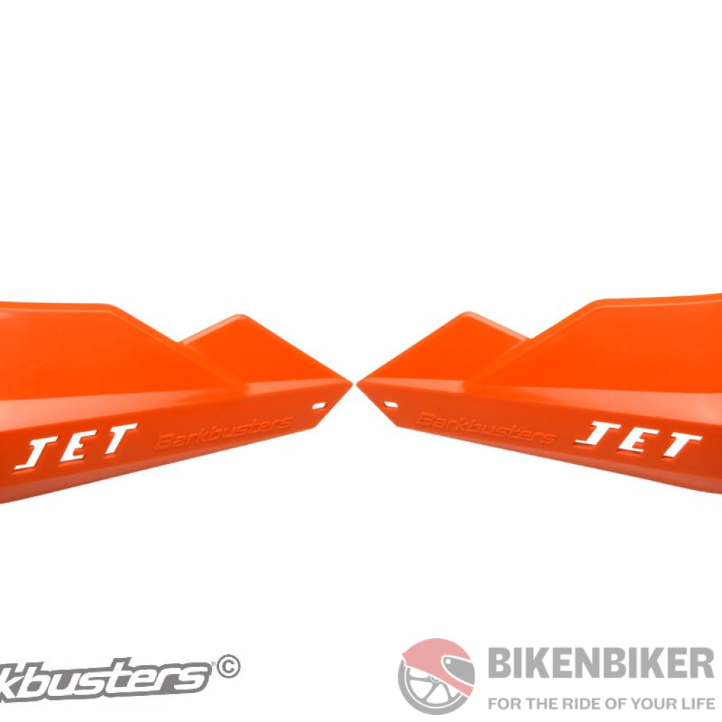 Jet Handguards - Barkbusters Orange Protection