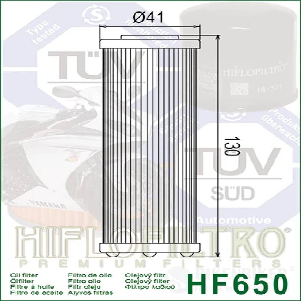 Ktm 350Sx-F Oil Filter - Hi Flo