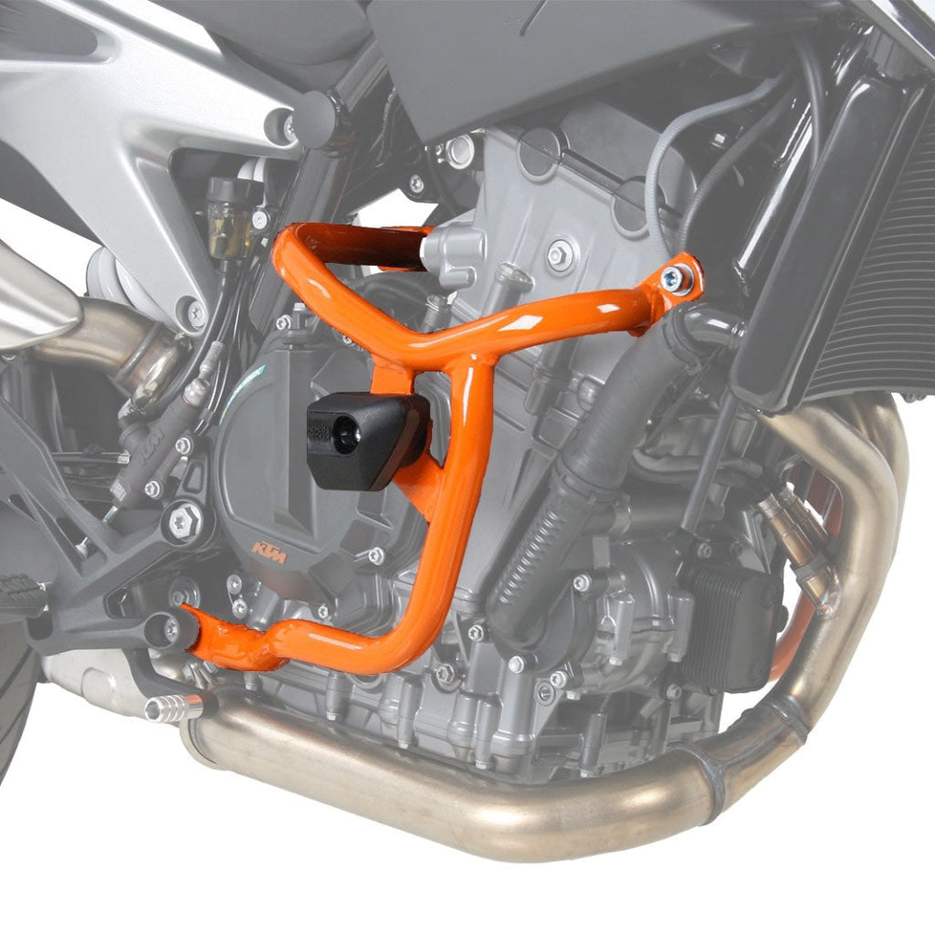 Ktm Duke 790 Protection - Engine Crash Bar Hepco & Becker Orange
