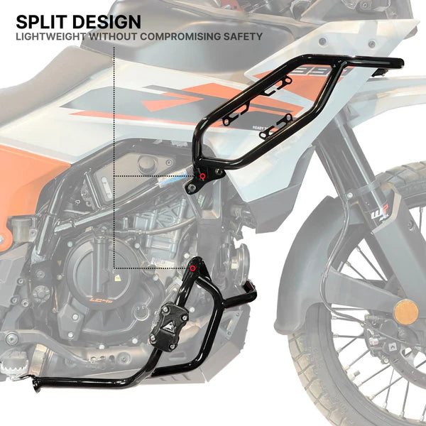 Crash Guard for KTM 390 Adventure 2025 Auto Engina – Bikenbiker