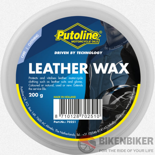 Leather Wax - Putoline Bike Care