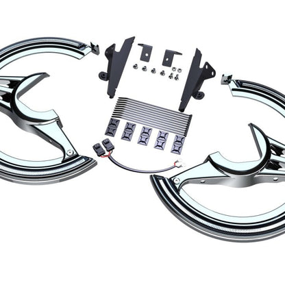 Led Rotor Covers - Honda Goldwing Ciro Goldstrike Accessories