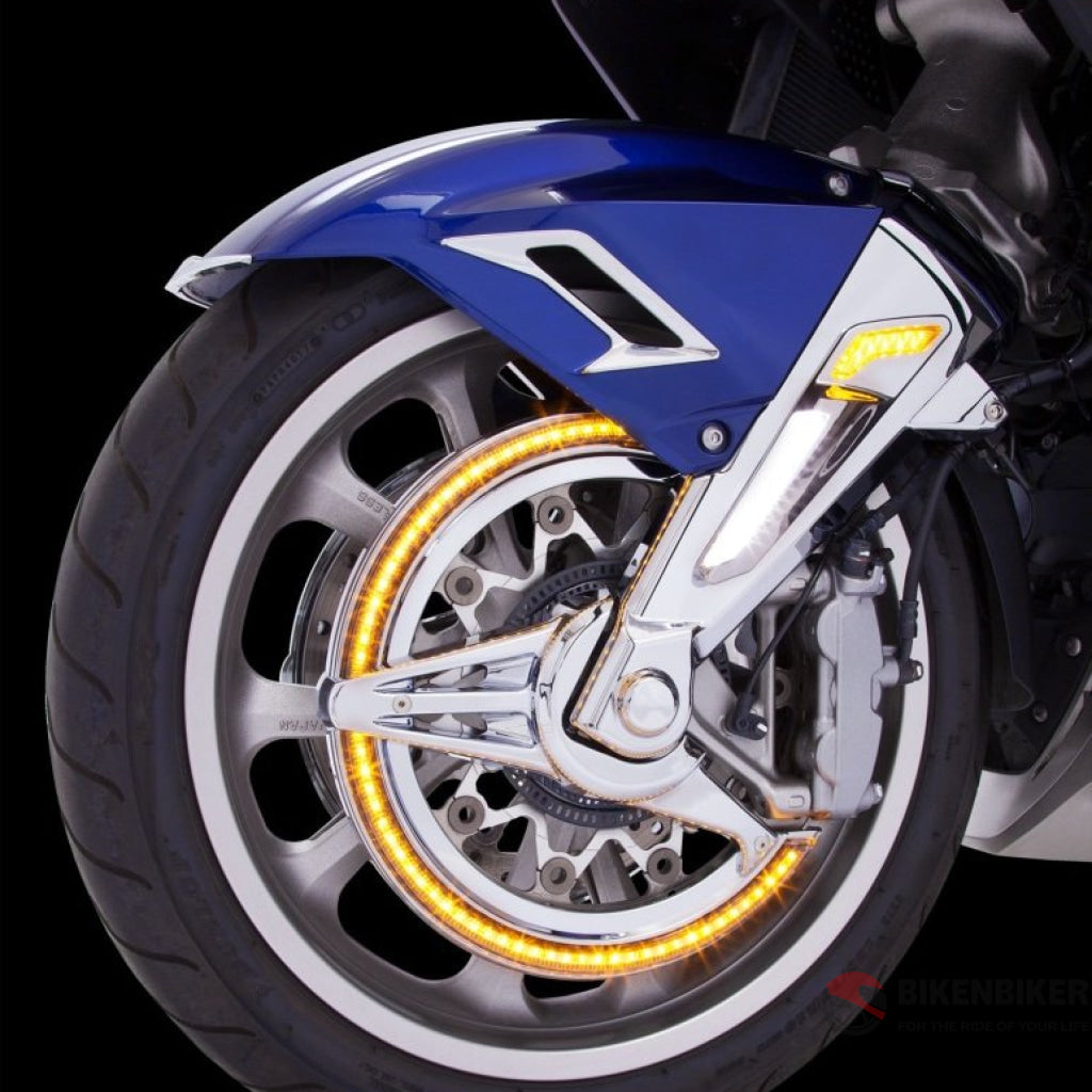 Led Rotor Covers - Honda Goldwing Ciro Goldstrike Chrome Accessories