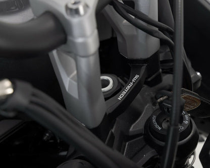 ट्रायम्फ टाइगर स्पोर्ट 660 2021 के लिए हैंडलबार राइज़र - 2024-SW-Motech-LEH.11.039.10400/B